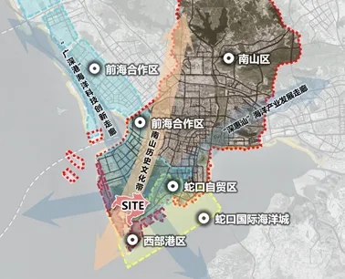 赤湾汇广场交通路网配套图